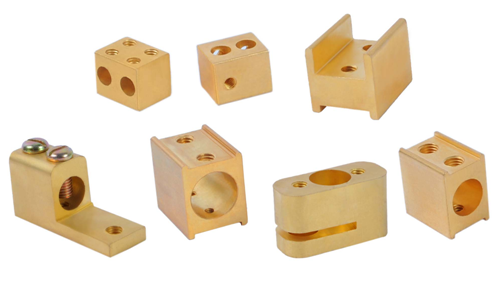 Brass Switch Gear Parts, Veda Excom, Jamnagar India