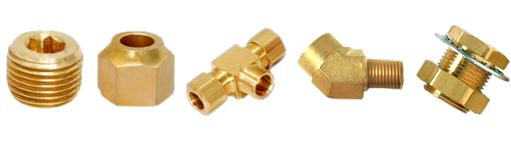 Brass Fitting Parts, Veda Excom, Jamnagar India