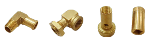 Brass Machined Parts, Veda Excom, Jamnagar India