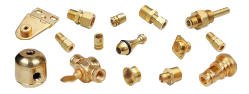 Brass Turned Parts, Veda Excom, Jamnagar India